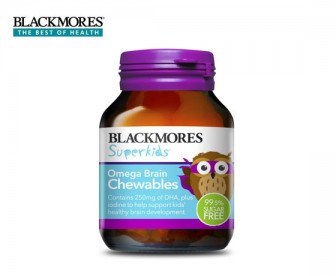 Blackmores 澳佳宝 小超人儿童果味鱼油咀嚼片 50粒【保质期:2021.09】 Blackmores 澳佳宝 小超人儿童果味鱼油咀嚼片 50粒【保质期:2021.09】